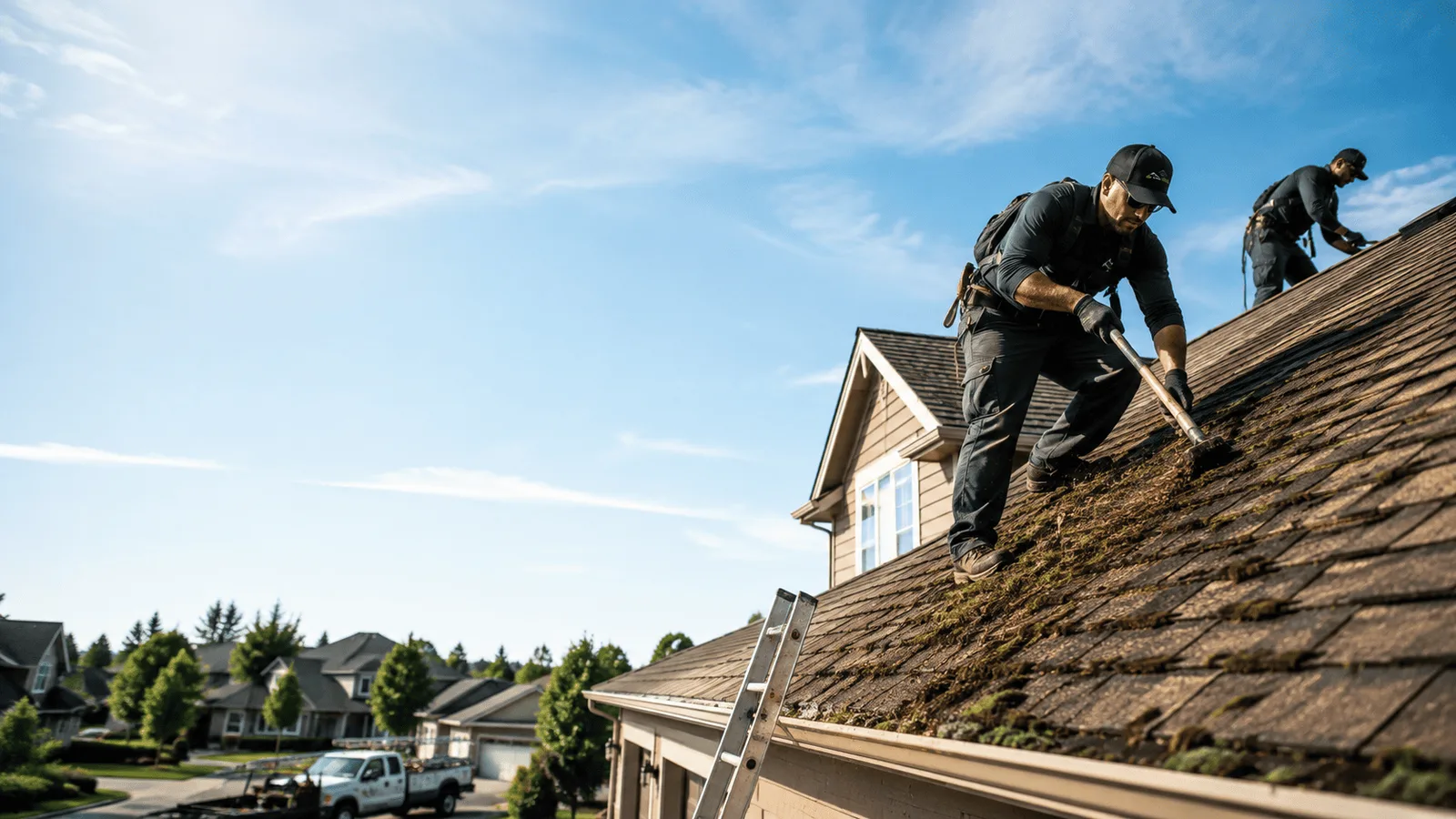 Roof Moss Removal in Three Rivers, TX near me